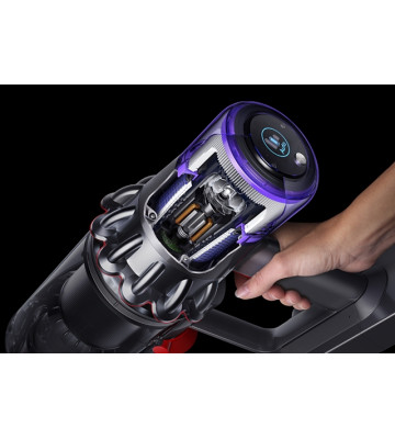 Пылесос Dyson Cyclone беспроводной Total Clean V10 серый: станция и 8 насадок