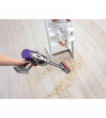 Пылесос Dyson беспроводной Cyclone Parquet V10 серый: станция и 5 насадок