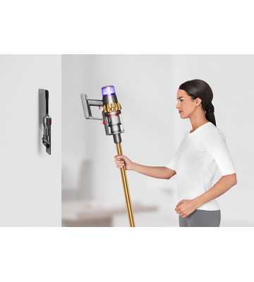 Пылесос Dyson Cyclone беспроводной Total Clean V10 серый: станция и 8 насадок